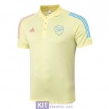 Maglia Arsenal Polo Yellow 2020/2021