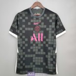 Maglia PSG Black Grey Pink 2021/2022