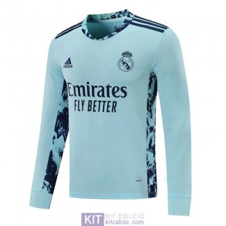 Maglia ML Real Madrid Portiere Light Blue 2020/2021