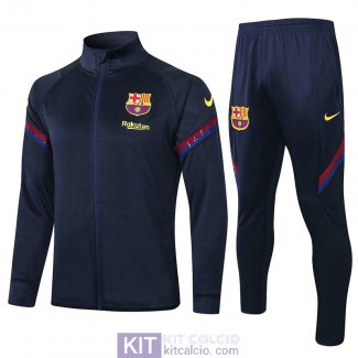 Barcelona Giacca Navy + Pantaloni 2020/2021