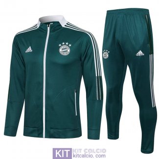 Bayern Munich Giacca Green III + Pantaloni Green 2021/2022