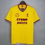 Maglia Liverpool Retro Yellow 1985/1986