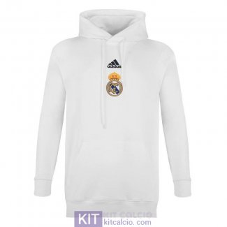 Real Madrid Felpa Cappuccio White 2020/2021