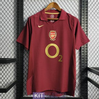 Maglia Arsenal Retro Gara Home 2005 2006