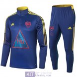 Arsenal x Humanrace Formazione Felpa Blue+ Pantaloni 2020/2021