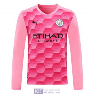 Maglia ML Manchester City Portiere Pink 2020/2021