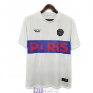 Maglia PSG x Jordan Training White Blue 2020/2021