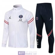 PSG x Jordan Giacca White I + Pantaloni Navy 2021/2022