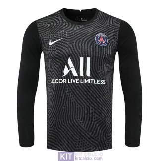 Maglia ML PSG Portiere Black 2020/2021