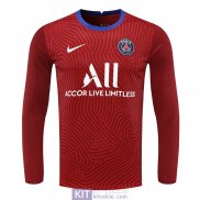 Maglia ML PSG Portiere Red 2020/2021