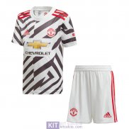 Maglia Manchester United Bambino Gara Third 2020/2021