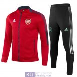 Arsenal Giacca Red + Pantaloni Black 2021/2022