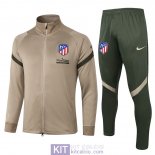 Atletico De Madrid Giacca Khaki + Pantaloni 2020/2021