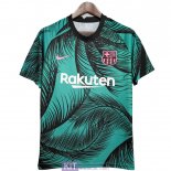 Maglia Barcelona Training Green Black 2020/2021