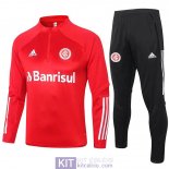 Sport Club Internacional Formazione Felpa Red + Pantaloni 2020/2