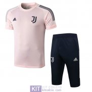 Juventus Formazione Felpa Pink + Navy Pantalon 2020/2021