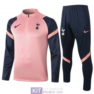 Tottenham Hotspur Formazione Felpa Pink + Pantaloni 2020/2021