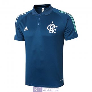 Maglia Flamengo Polo Blue 2020/2021