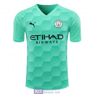 Maglia Manchester City Portiere Green 2020/2021