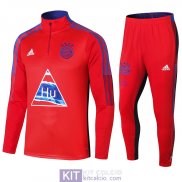 Bayern Munich x Humanrace Formazione Felpa Red+ Pantaloni 2020/2