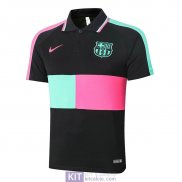 Maglia Barcelona Polo Black 2020/2021