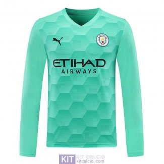 Maglia ML Manchester City Portiere Green 2020/2021