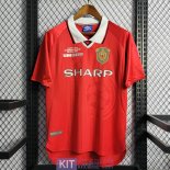 Maglia Manchester United Retro Gara Home 1999 2000