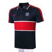 Maglia PSG Polo Red Navy 2020/2021