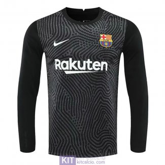 Maglia ML Barcelona Portiere Black 2020/2021